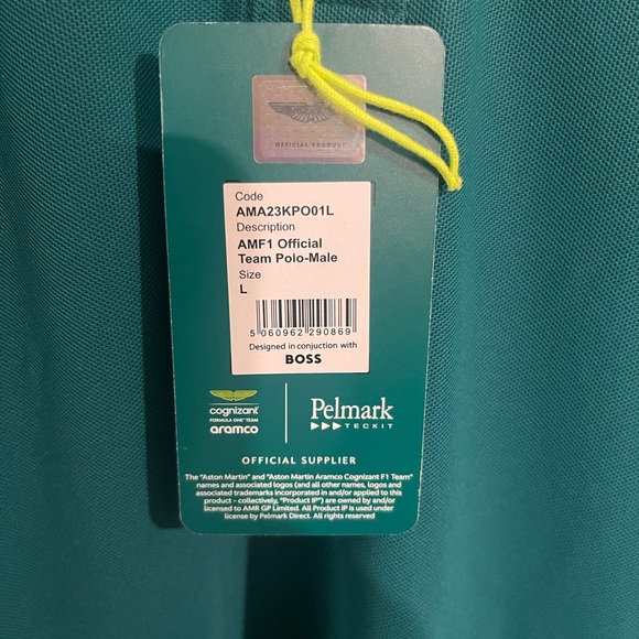 Brand New AMF1 Official Team Polo - Picture 3 of 3